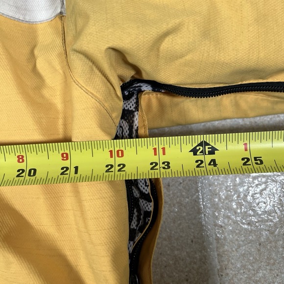 Burton Dryride Snowboard Ski Jacket Size Mens Large Yellow Black - Picture 10 of 11